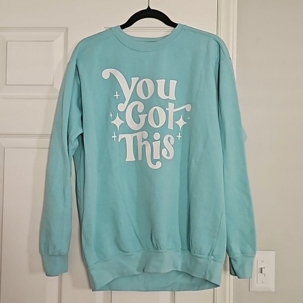 Medium Blue Swear top